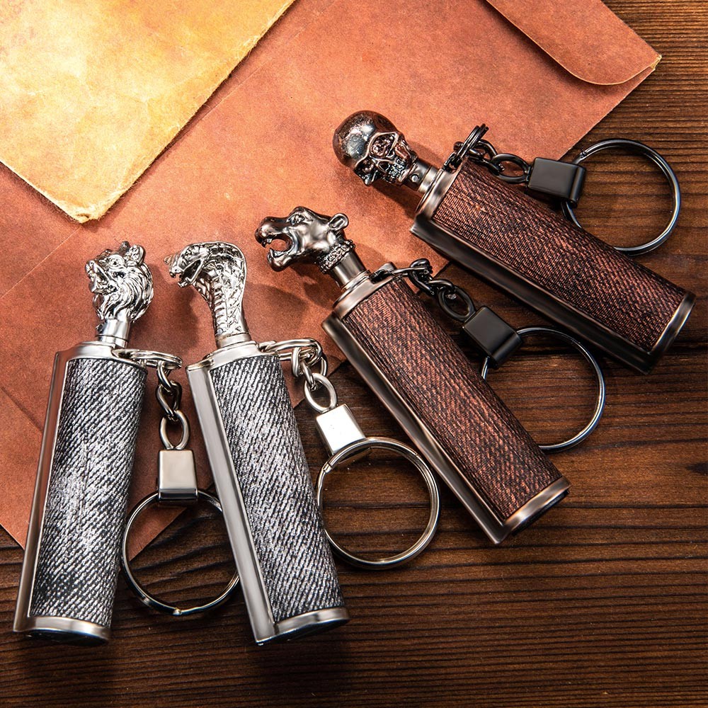 Dragons Breath Immortal Lighter Permanent Fire Starter Flint Match Keychain, No Fluid In Lighter
