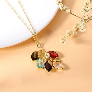 birthstone necklace