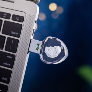 Photo Crystal USB Sticks