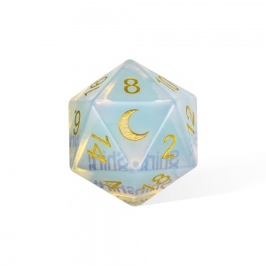 Engraved Image and Text D20 Custom DND Dice, Polyhedral Dice, Natural Stone Dice, Black Dice, Pink Dice, Blue Dice, D20 Dice, DND Gifts