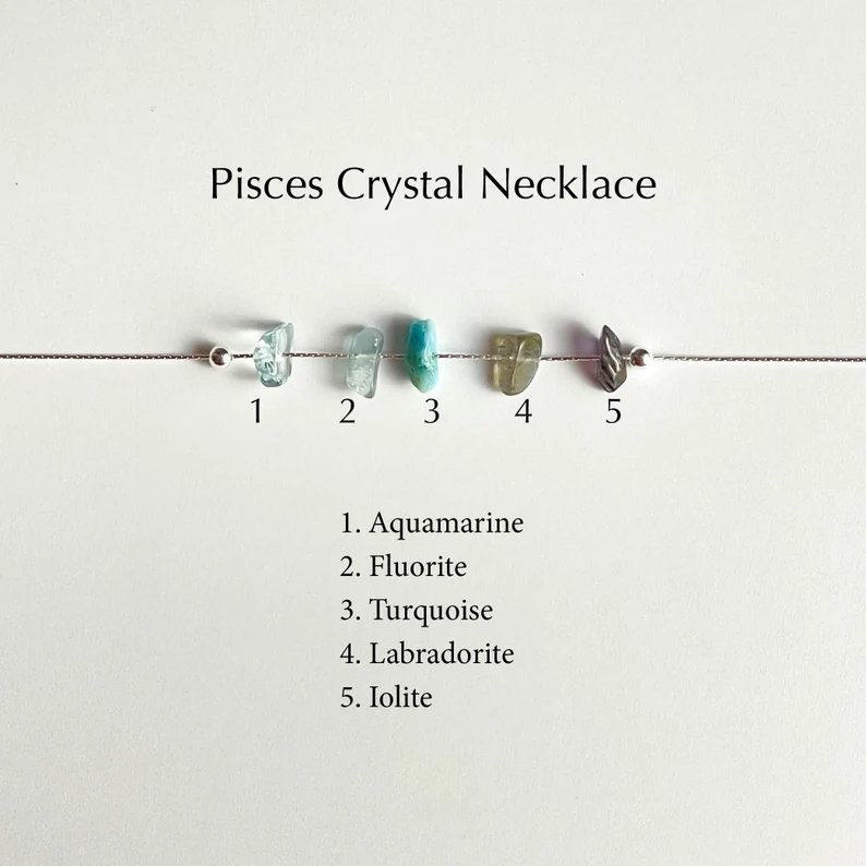 Zodiac Sign Astrology Choker Crystal Jewelry