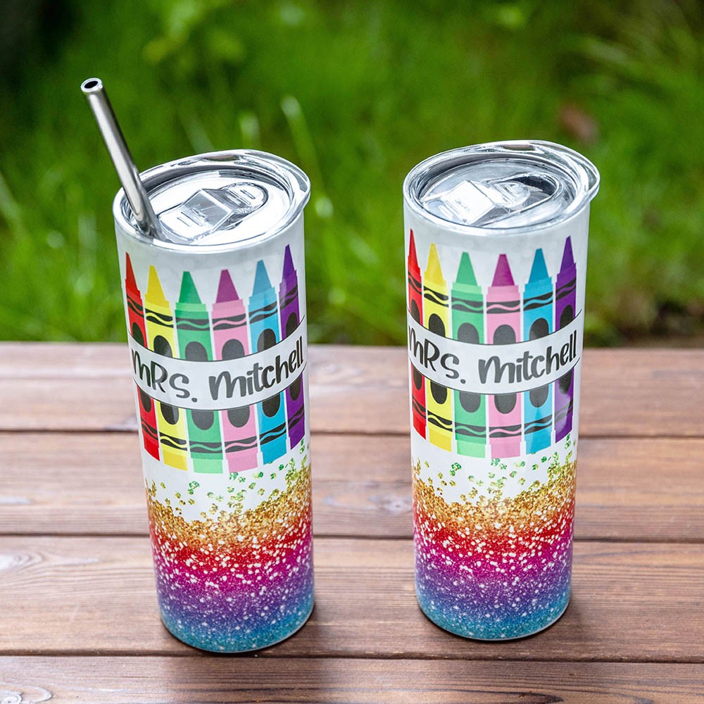 Teacher tumbler, teacher gift, teacher skinny tumbler