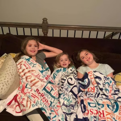 🎁Buy 2 FREE SHIPPING🎁|Personalized Soft Flannel Name Family Blanket|Word Cloud Art Design Blanket