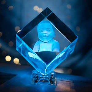 3D Crystal Souvenirs Anniversary Gift