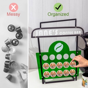 Personalized Capsule Coffee Storage Rack