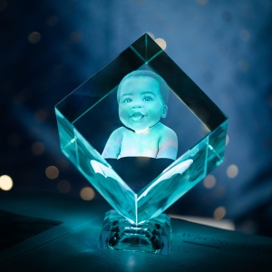 3D Crystal Souvenirs Anniversary Gift