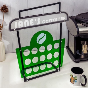 Personalized Capsule Coffee Storage Rack