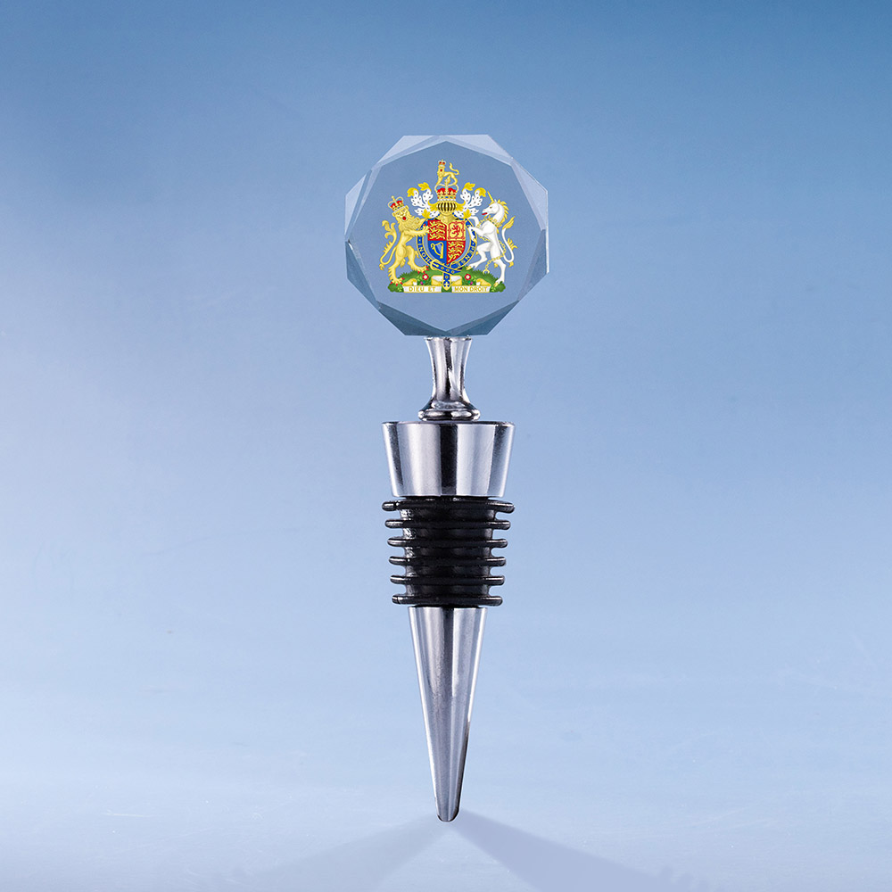 2D Photo Crystal Personalized Wine Stopper