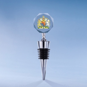 2D Photo Crystal Personalized Wine Stopper