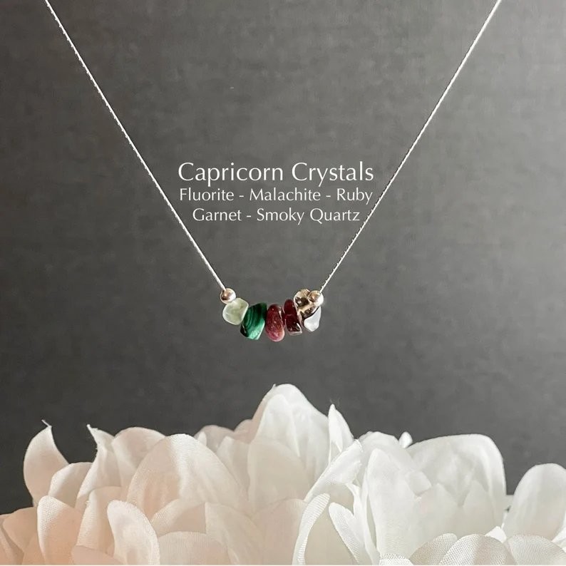 Zodiac Sign Astrology Choker Crystal Jewelry