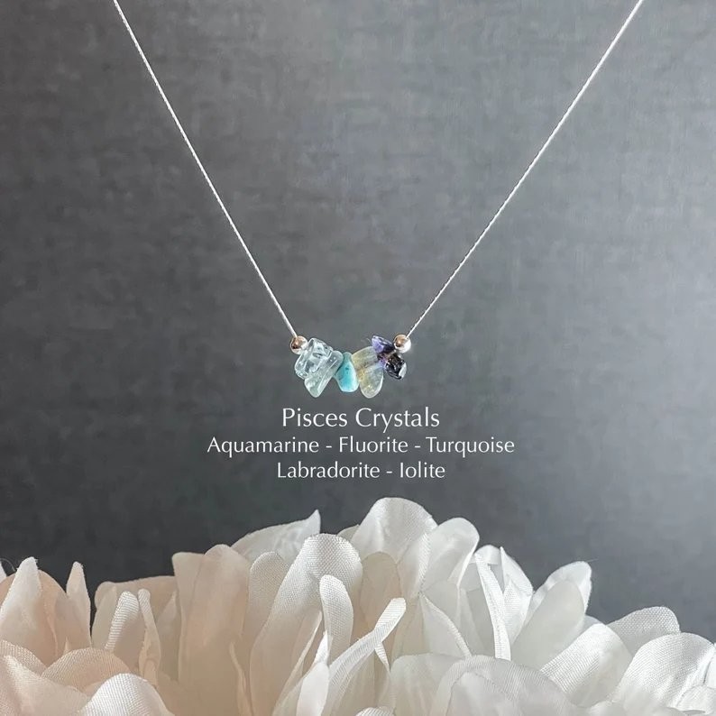 Zodiac Sign Astrology Choker Crystal Jewelry