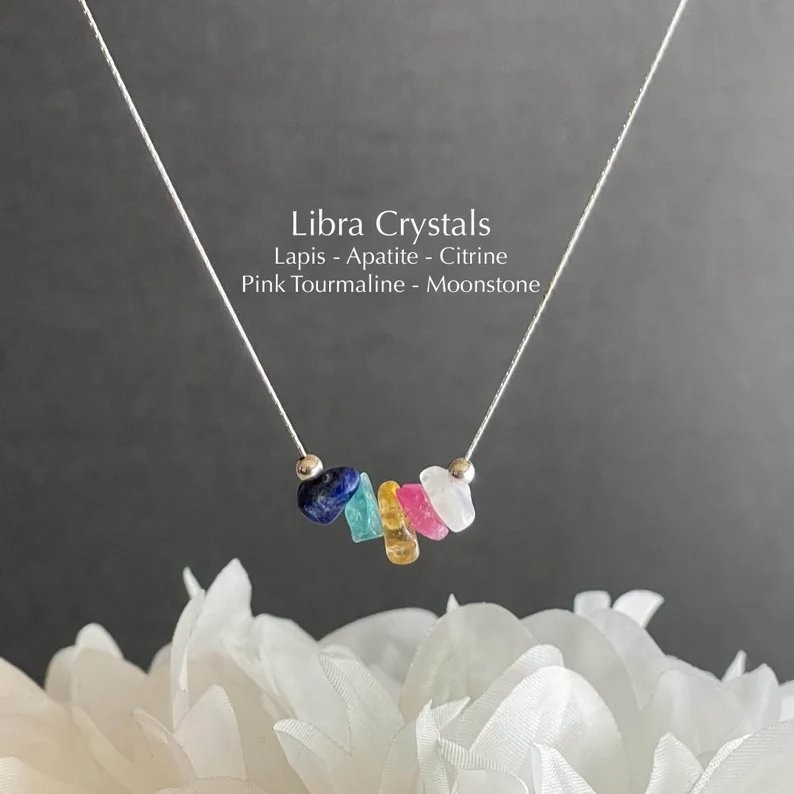 Zodiac Sign Astrology Choker Crystal Jewelry