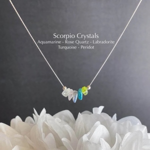 Zodiac Sign Astrology Choker Crystal Jewelry