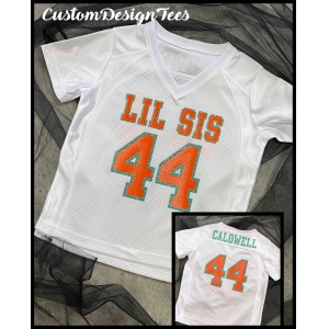Custom Baby Football Jersey Bodysuit