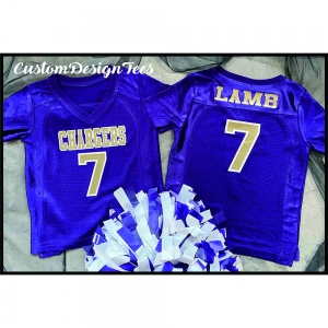 Custom Baby Football Jersey Bodysuit