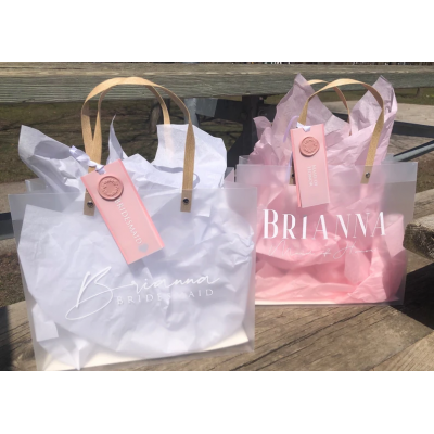 Personalized Bridesmaid Gift Bags, Bridesmaid Proposal Gift Bags, Bachelorette Party Favor Bags