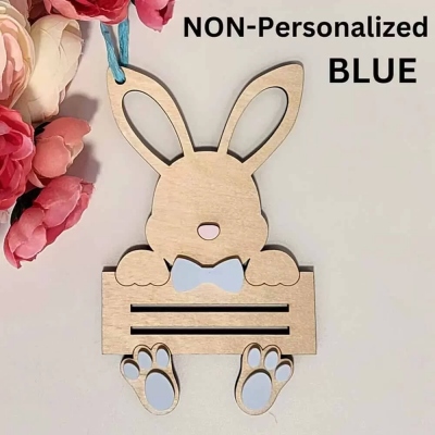 Easter Basket Tags, Personalized Easter Basket Tags, Easter Money Holder, Bunny Ear Tags, Easter Gifts, Adult Easter Basket