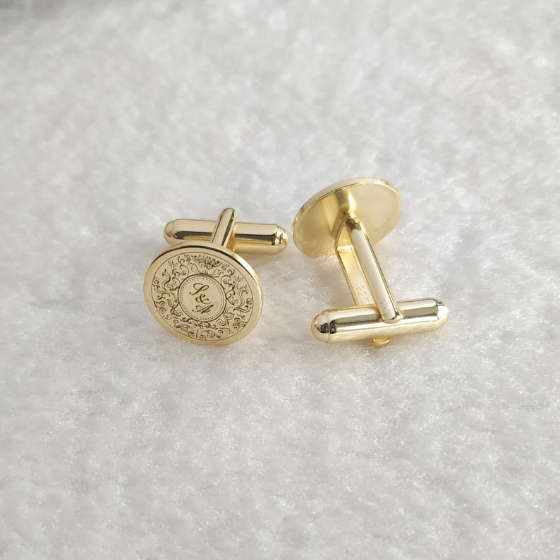Manschettenknöpfe mit Hochzeitslogo, Manschettenknöpfe mit Hochzeitsinitialen, Manschettenknöpfe mit Hochzeitslogo, Personalisierte Manschettenknöpfe für die Hochzeit, Hochzeitsgeschenk für den Bräutigam, Geschenk für Ihn