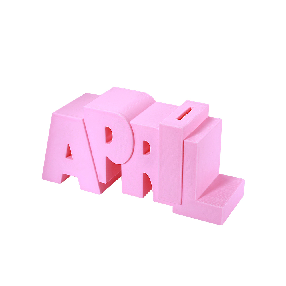 Mealheiro personalizado do nome da impressão 3D para crianças