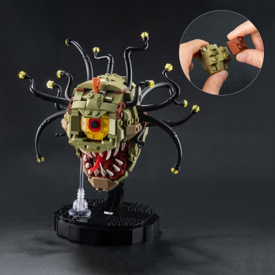 DND Monster Beholder Building Blocks, DND Decor , RPG Building Block Toy, DND Gifts