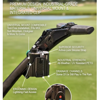 🎁 Personalized Pro-Grade Golf Rangefinder Holder - Universal fit