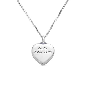 Cremation Necklace for Ashes