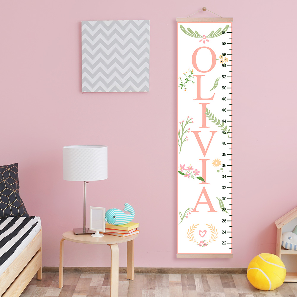 gráfico de crescimento personalizado