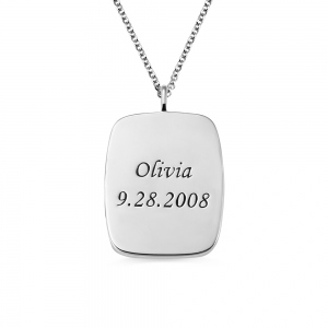 Birth Flower Necklace 