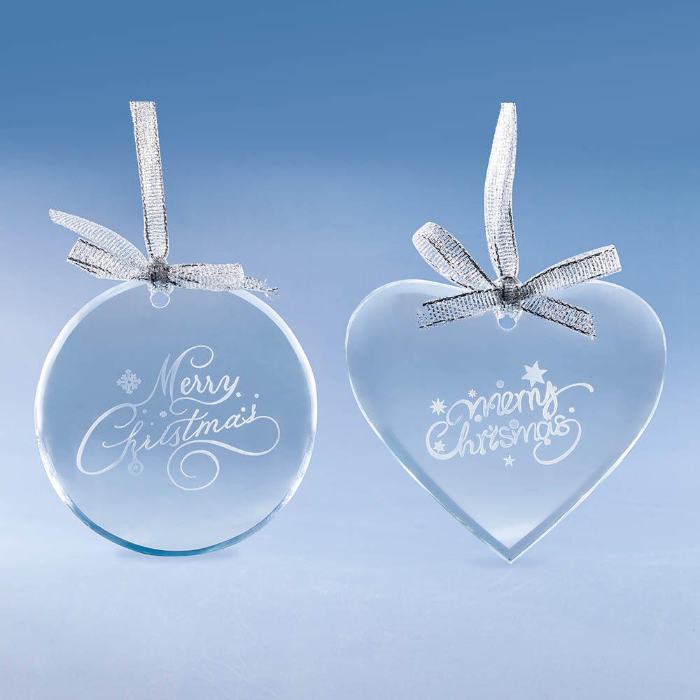 2D Photo Crystal Ornaments