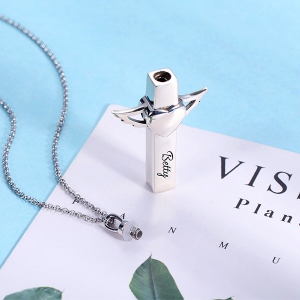 angel wing necklace