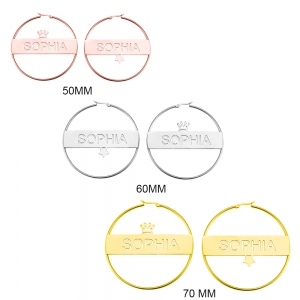 Custom Hoops With Symbols	