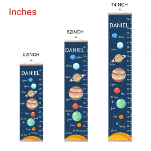 Personalized Solar System Name Growth Chart