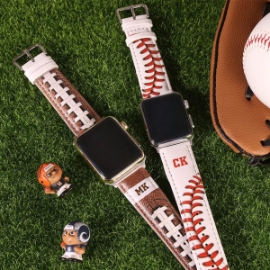 Personalized Football Watch Band for Apple Watch
