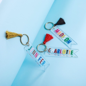 custom name keychains